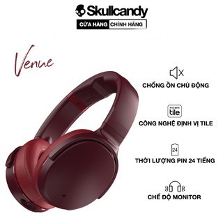 Tai Nghe Skullcandy Venue ANC - Chụp Tai Bluetooth Chống Ồn Chủ Động, Tặng Kèm Hộp Đựng Bảo Vệ