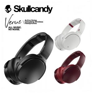 Tai Nghe Skullcandy Venue ANC - Chụp Tai Bluetooth Chống Ồn Chủ Động, Tặng Kèm Hộp Đựng Bảo Vệ