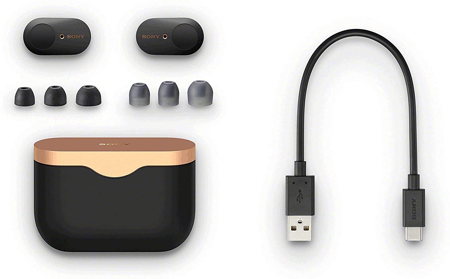 Tai Nghe Sony WF 1000XM3 TWS chống ồn chủ động (99% nobox, tặng case)