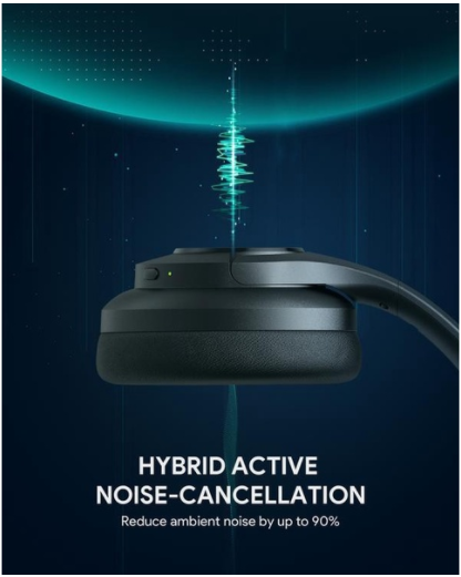 Tai nghe Aukey EP N12 ANC Hybrid Chống ồn chủ động cao cấp