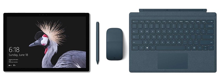 Laptop Microsoft Surface Pro 5 2-in-1 ລະດັບໄຮເອນ