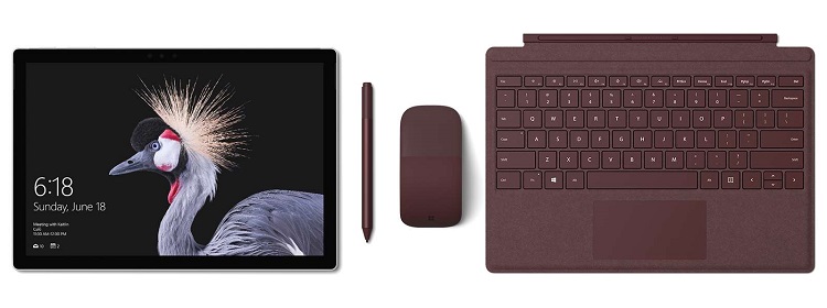 Laptop Microsoft Surface Pro 5 2-in-1 ລະດັບໄຮເອນ