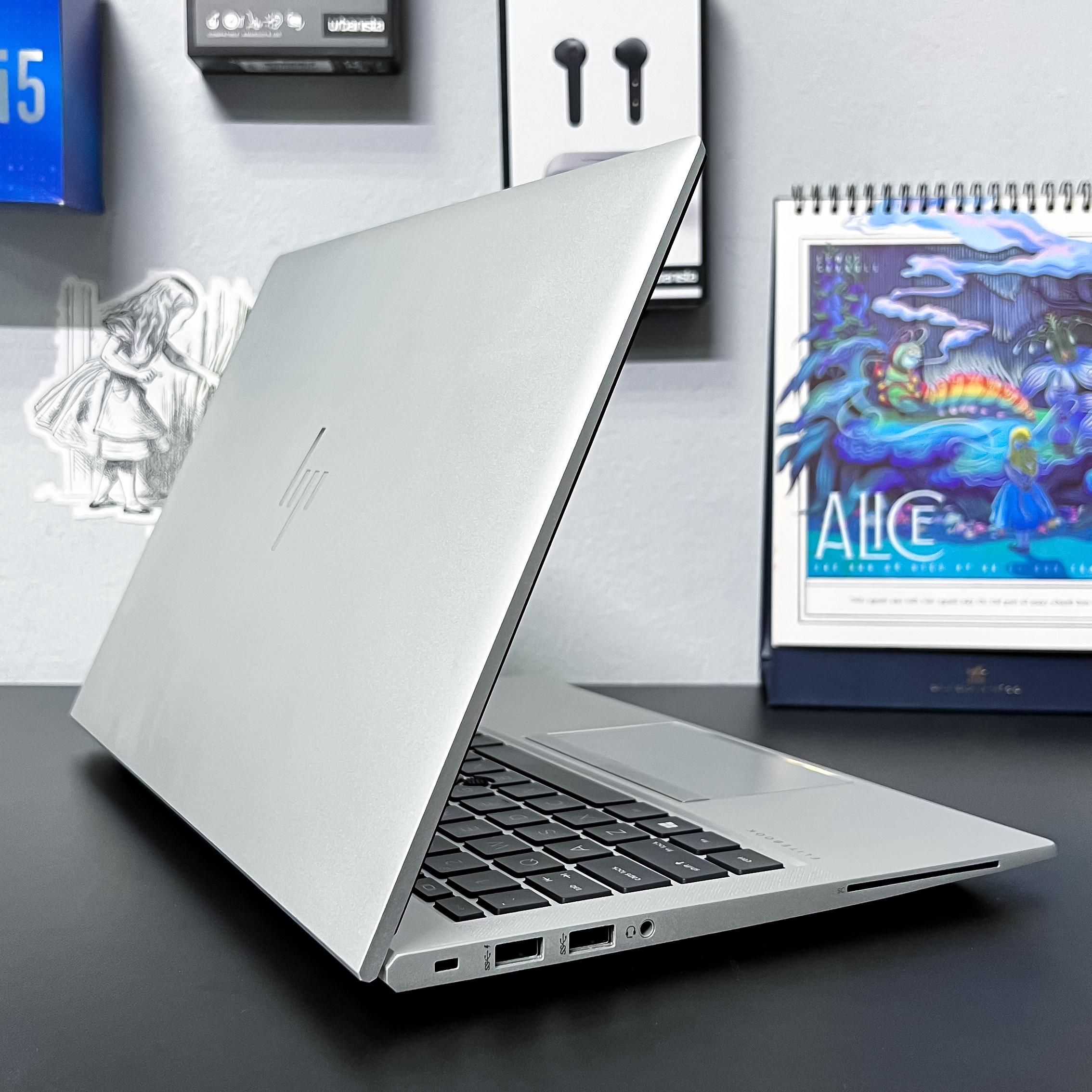HP EliteBook 830 G7 Core i7 Gen 10 | RAM 32GB – Ultrabook ນັກທຸລະກິດ ມີ Face ID, ຮອງຮັບເຊັນວັນນິ້ວມື