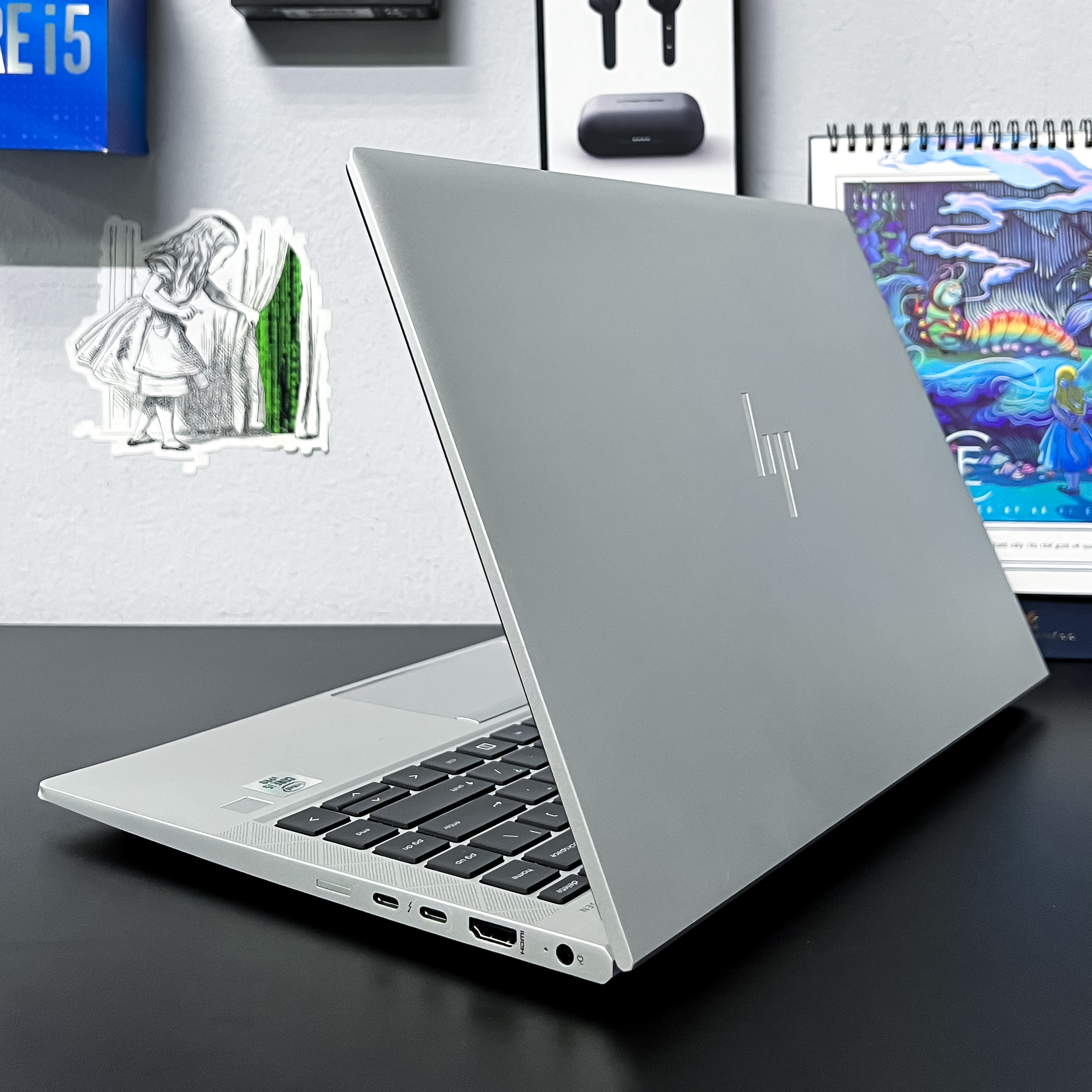 HP EliteBook 830 G7 Core i7 Gen 10 | RAM 32GB – Ultrabook ນັກທຸລະກິດ ມີ Face ID, ຮອງຮັບເຊັນວັນນິ້ວມື