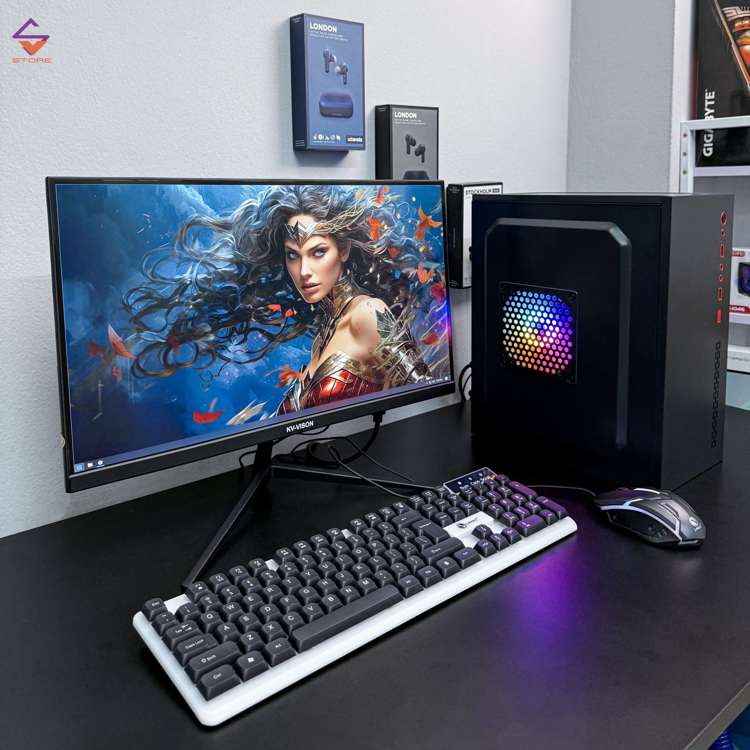 PC Workstation W-Base | Intel Xeon 12 Core / RAM 16GB / VGA 2GB – ສຳລັບວຽກອອກແບບ ແລະ ການອອກແບບ CAD ໂດຍສະເພາະ