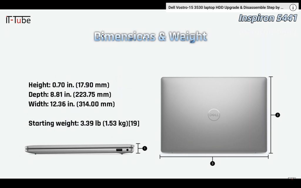 Dell Inspiron 5441 14inch 5MNK1 Copilot+ X Plus