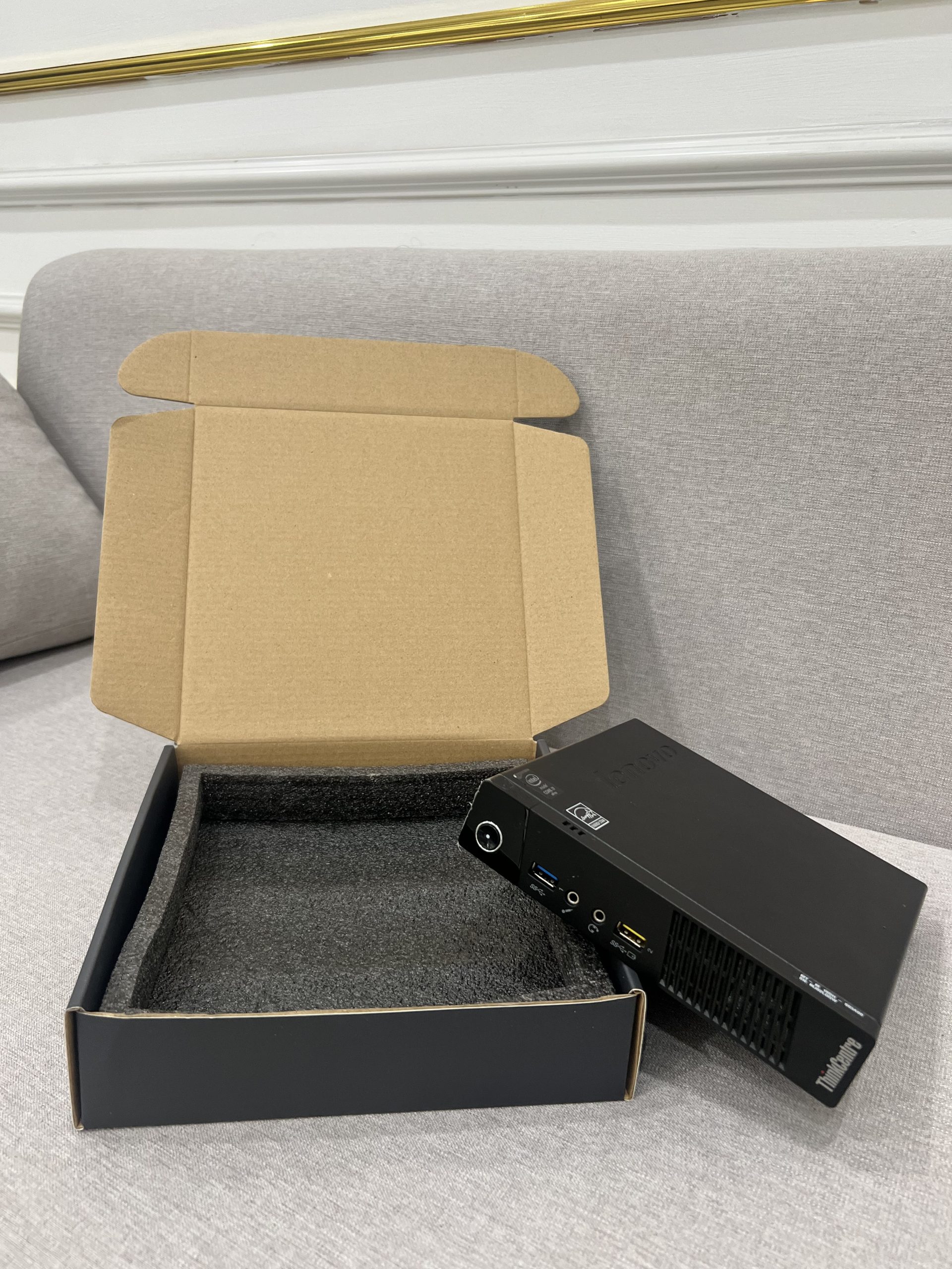 Mini PC Lenovo ThinkCentre M93 - Core i7, RAM 16GB - ຂະໜາດນ້ອຍພິເສດ, ປະສິດທິພາບສູງ