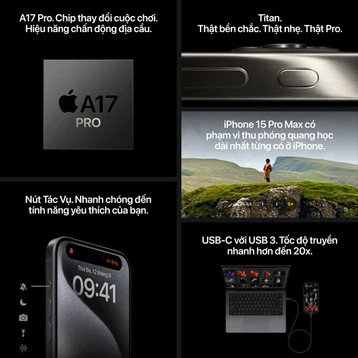 iPhone 15 Pro Max Likenew | ເຄື່ອງແທ້ LL/A - ລຸ້ນສາກົນ